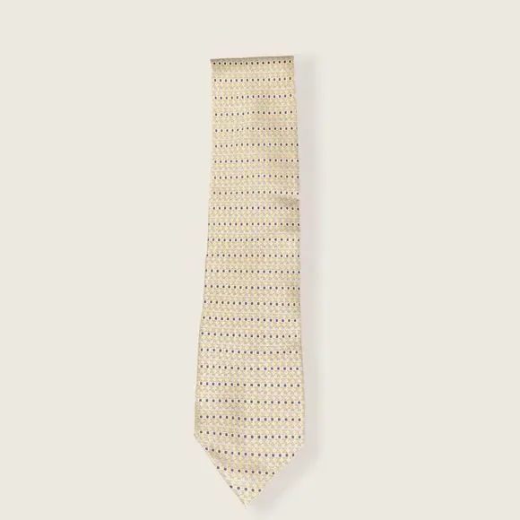 Men's NEO Bill Blass Chinese Silk Neck Tie - Picture 7 of 7